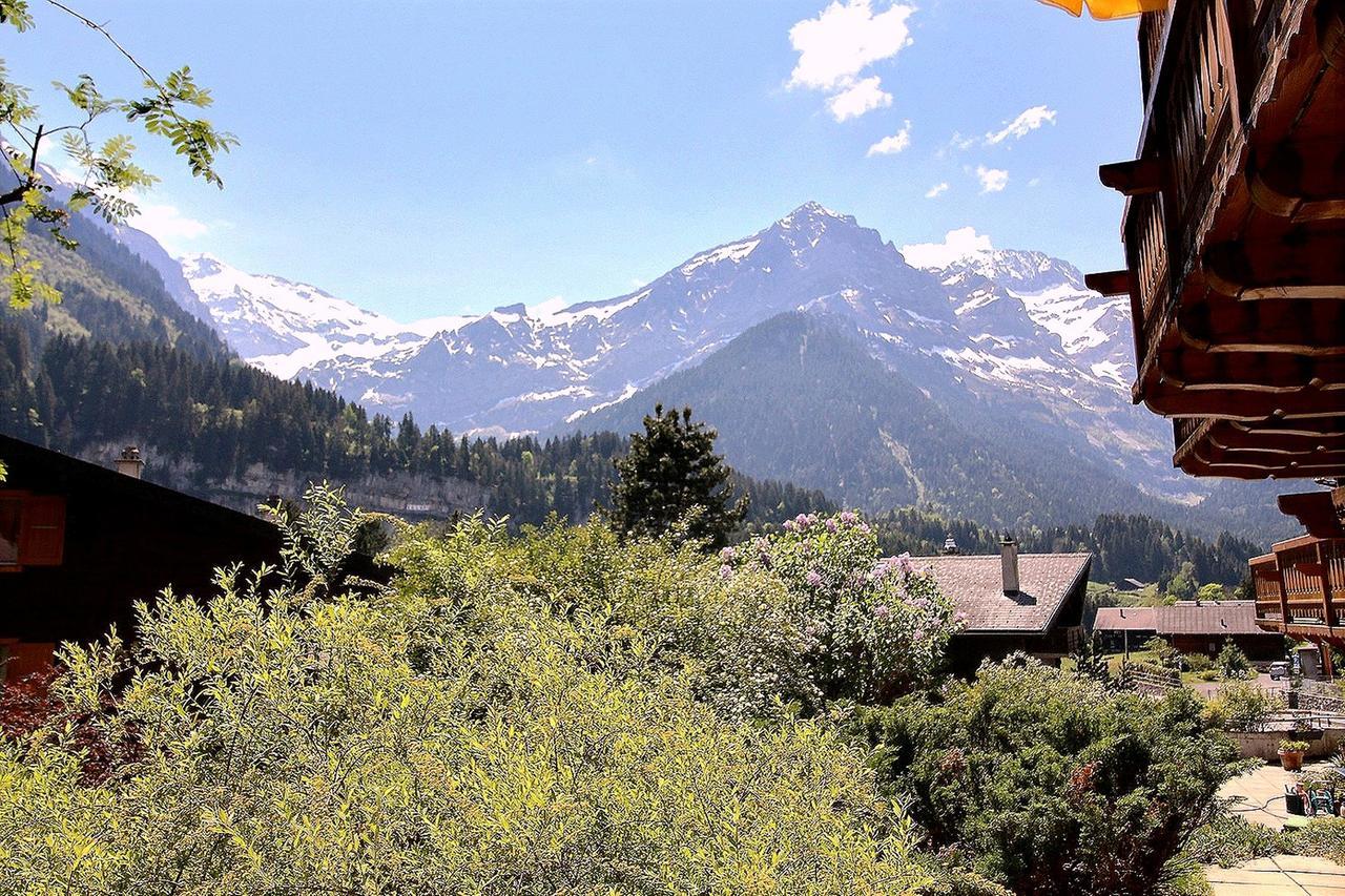 Celine 02 Hotel Champéry Exterior foto